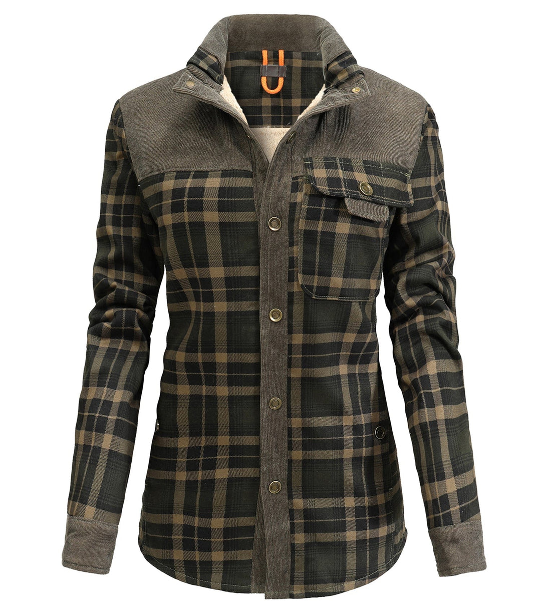 Lion Style | Women’s Casual Lumberjack Jacket