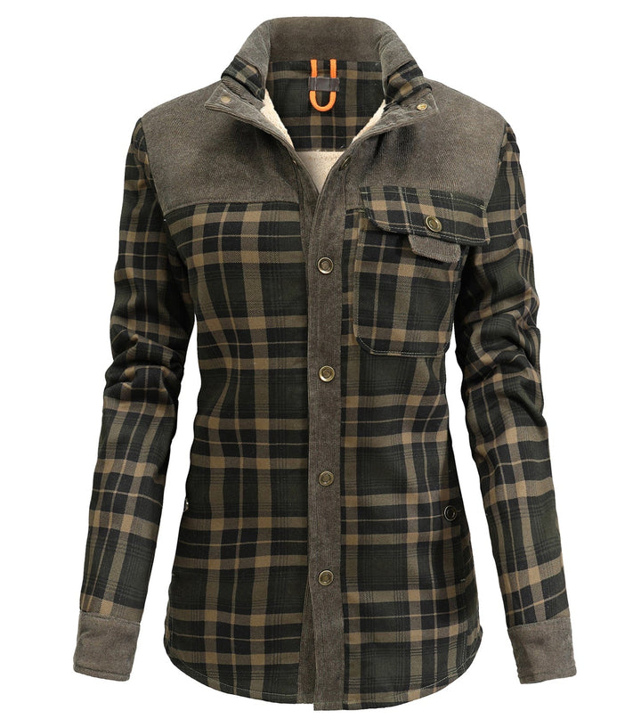 Lion Style | Women’s Casual Lumberjack Jacket