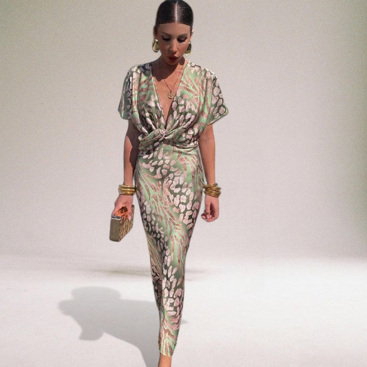 Lion Style | Women’s Figure Hugging Maxi