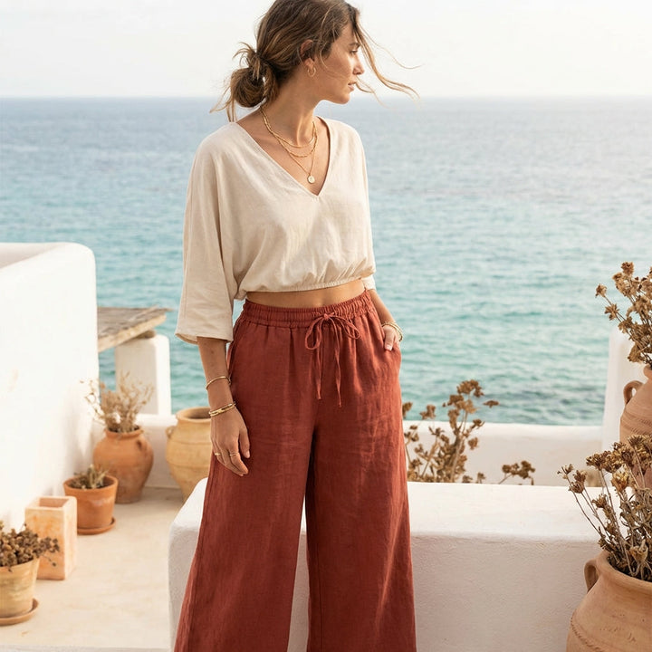 Lion Style | Women’s Flowy Palazzo Pants