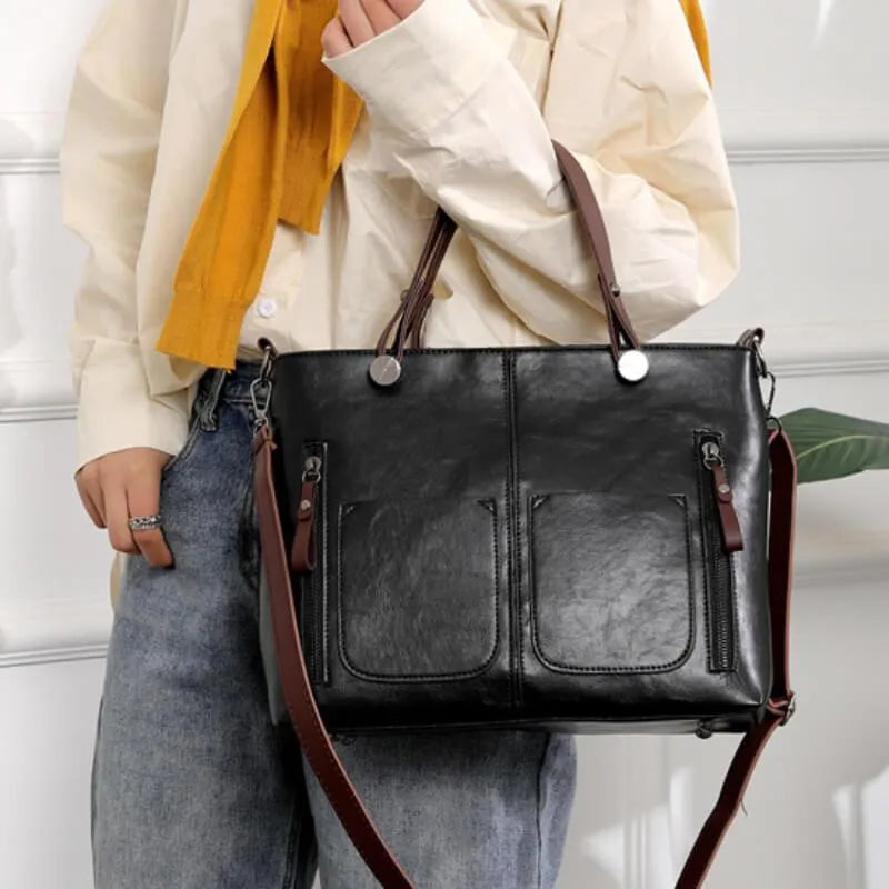 Lion Style | Women’s Leather Shoulder Bag