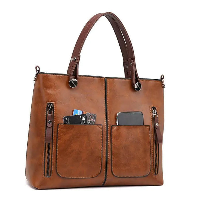 Lion Style | Women’s Leather Shoulder Bag