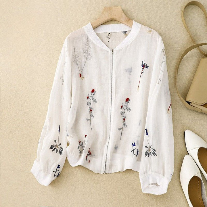 Lion Style | Women’s Mesh Floral Blouse