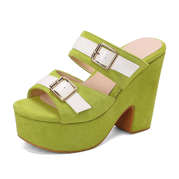 Lion Style | Women’s Platform Heel Sandals