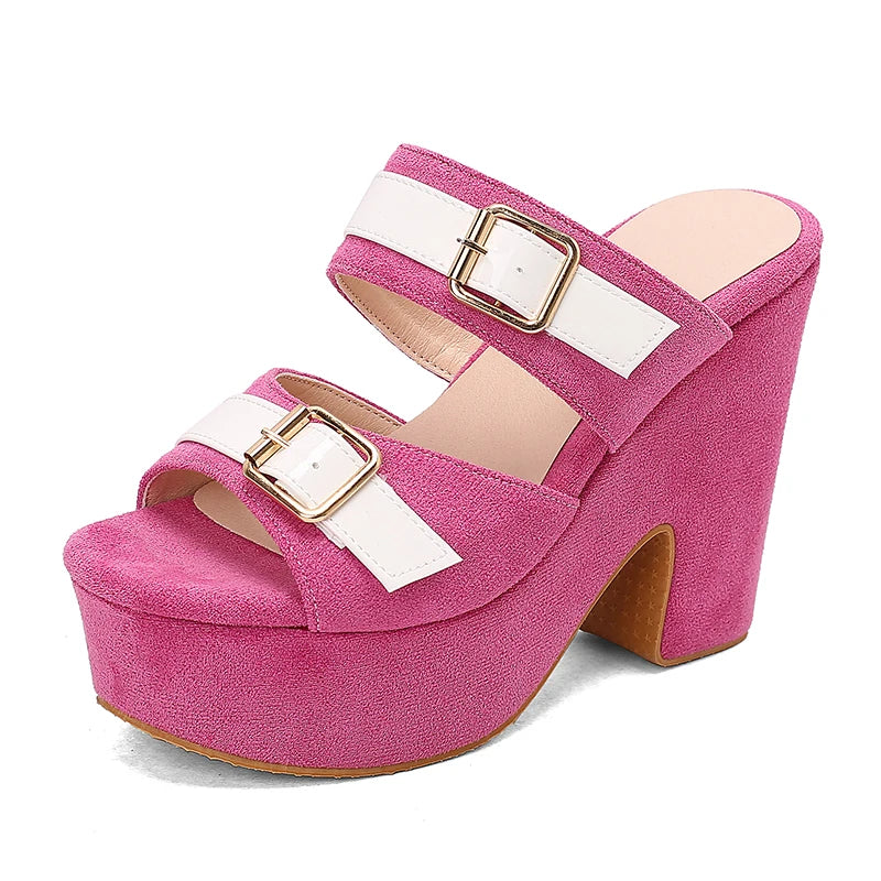 Lion Style | Women’s Platform Heel Sandals