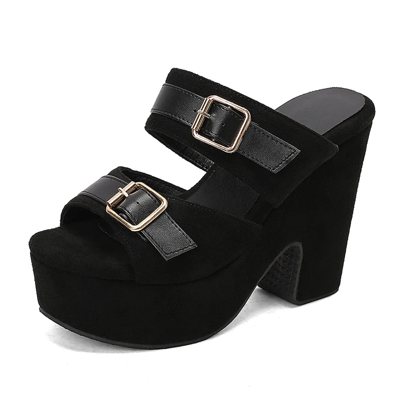 Lion Style | Women’s Platform Heel Sandals