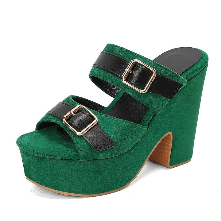 Lion Style | Women’s Platform Heel Sandals