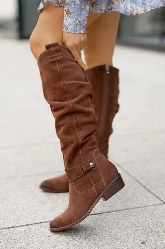 Lion Style | Women’s Orthopedic Comfort Suede Boots