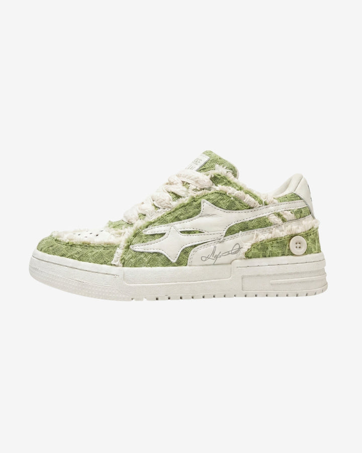 Lion Style | Women’s Orthopedic Distressed Sneakers