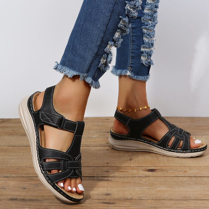 Lion Style | Women’s Orthopedic Flat Sandals