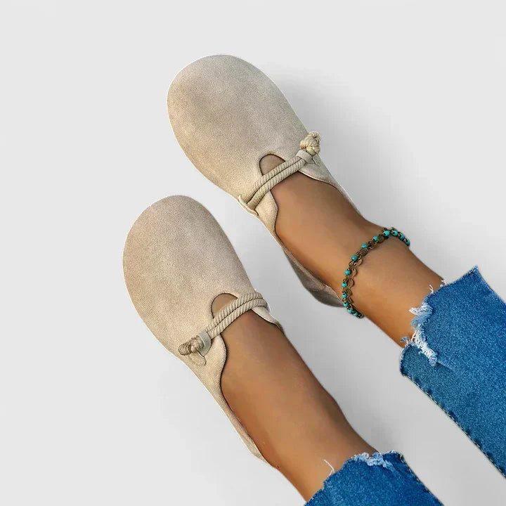 Lion Style | Women’s Orthopedic Suede Flats