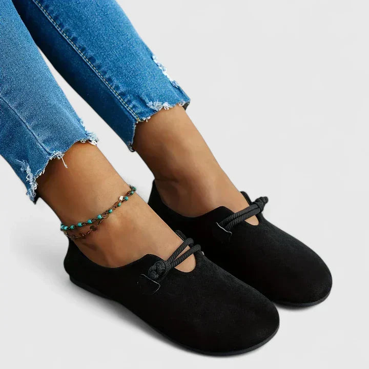 Lion Style | Women’s Orthopedic Suede Flats