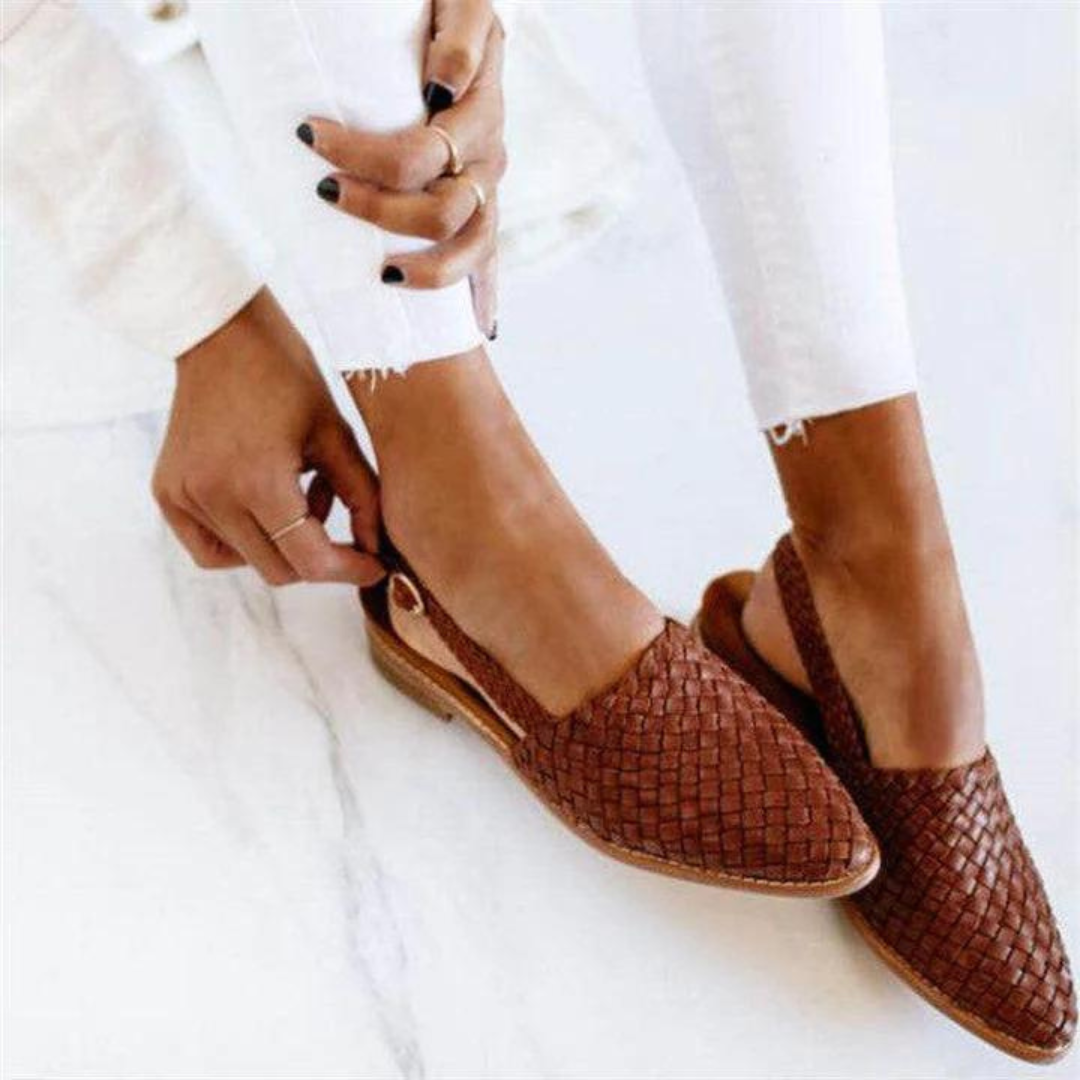 Lion Style | Women’s Orthopedic Woven Flats