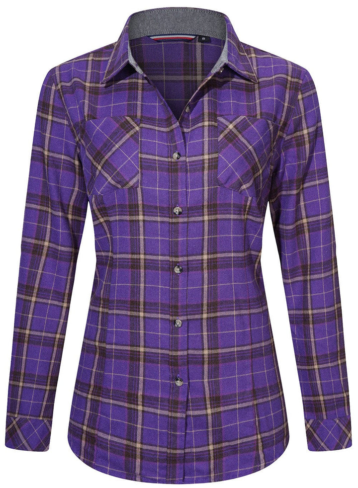 Lion Style | Women’s Relaxed Fit Plaid Shirt