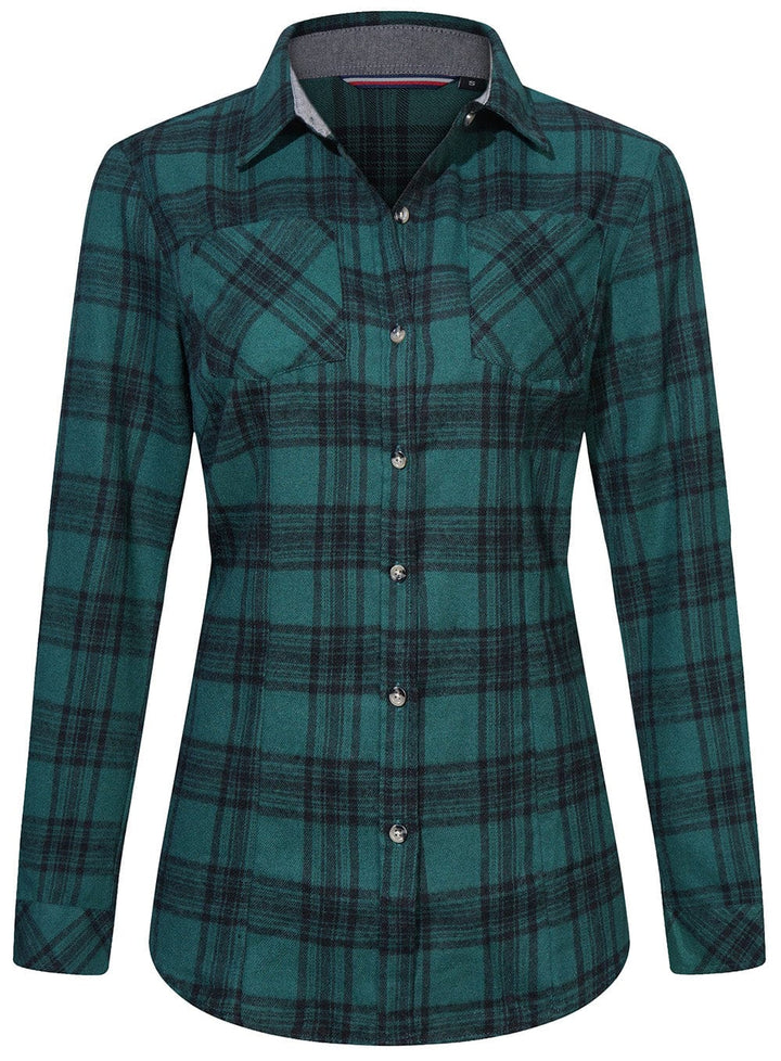 Lion Style | Women’s Relaxed Fit Plaid Shirt