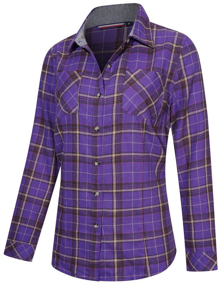 Lion Style | Women’s Relaxed Fit Plaid Shirt