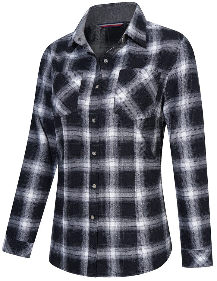 Lion Style | Women’s Relaxed Fit Plaid Shirt