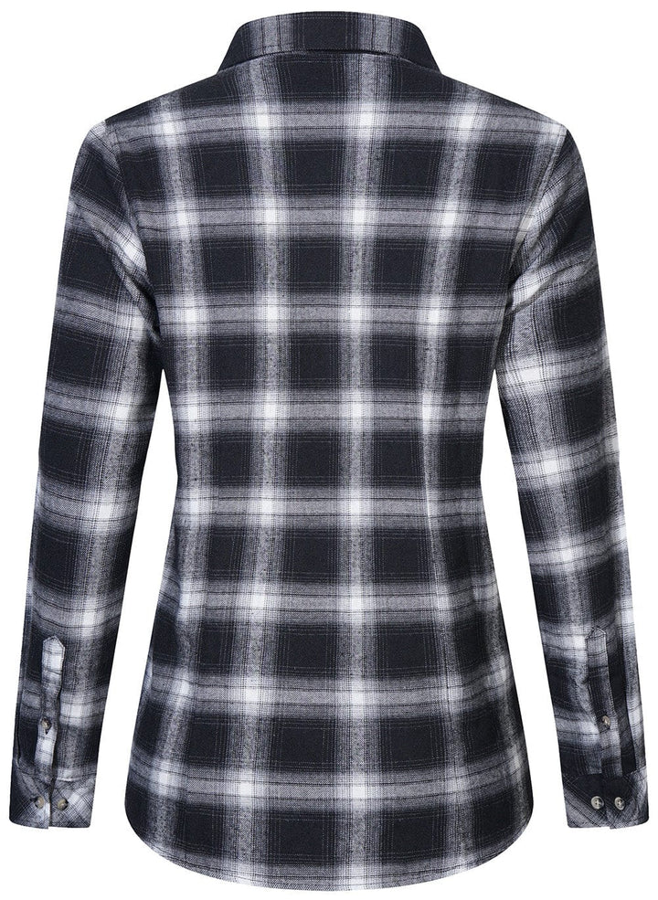 Lion Style | Women’s Relaxed Fit Plaid Shirt