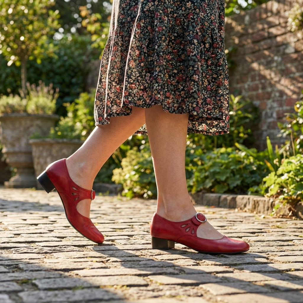 Lion Style | Women’s Retro Buckle Pumps