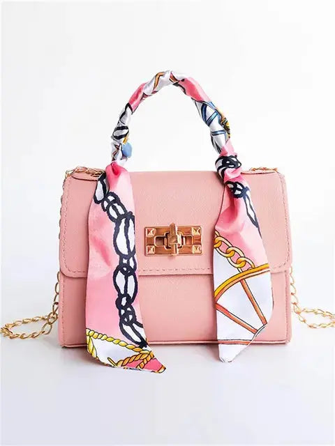 Lion Style | Women’s Scarf Handle Handbag