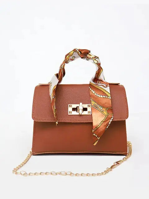 Lion Style | Women’s Scarf Handle Handbag