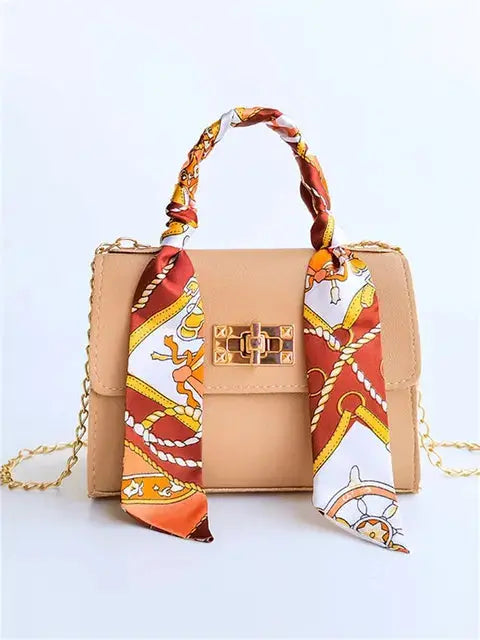 Lion Style | Women’s Scarf Handle Handbag