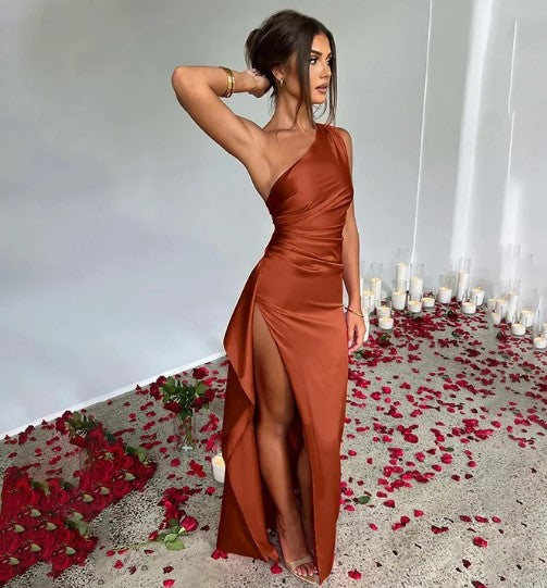 Lion Style | Women’s Sleek High-Slit Party Dress