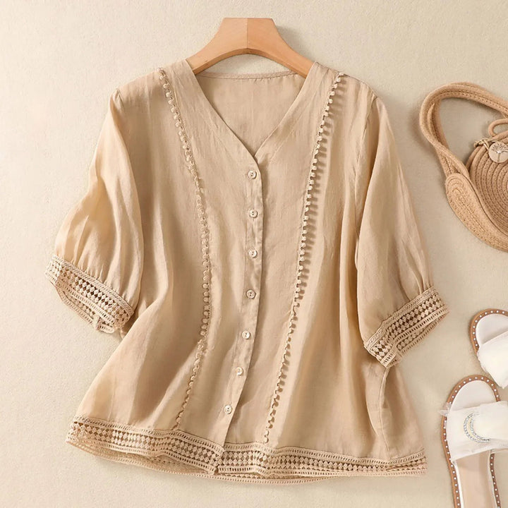 Lion Style | Women’s Soft Button Blouse
