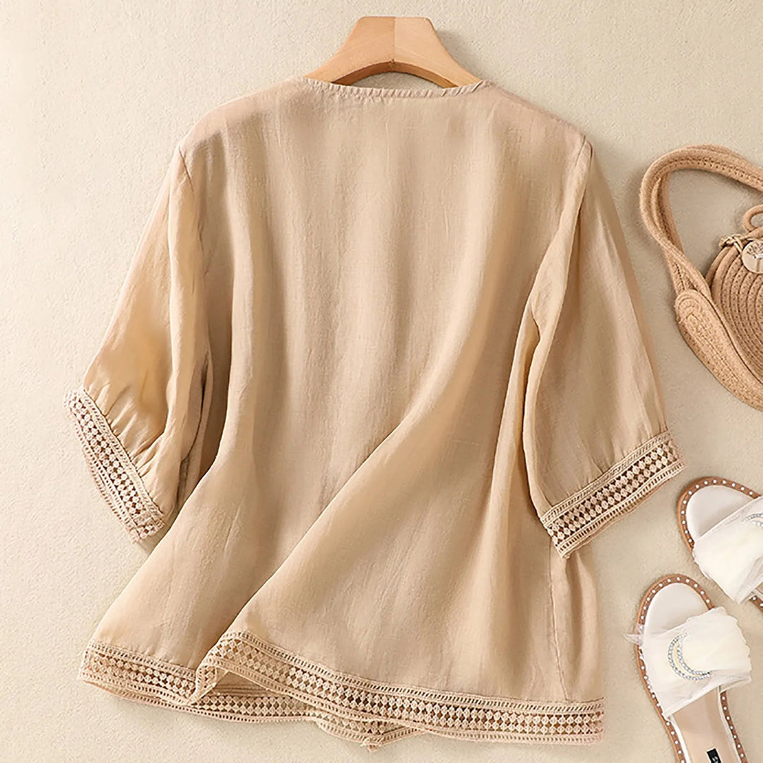 Lion Style | Women’s Soft Button Blouse