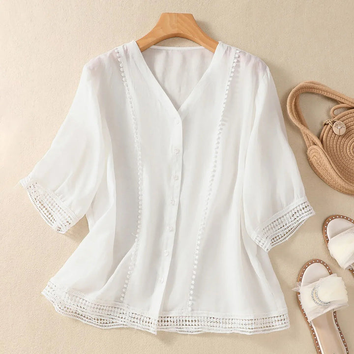 Lion Style | Women’s Soft Button Blouse