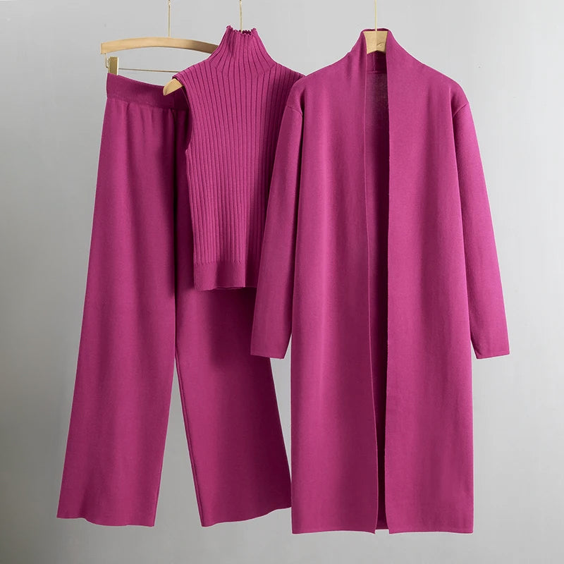 Lion Style | Women’s Soft Knit 3 Set