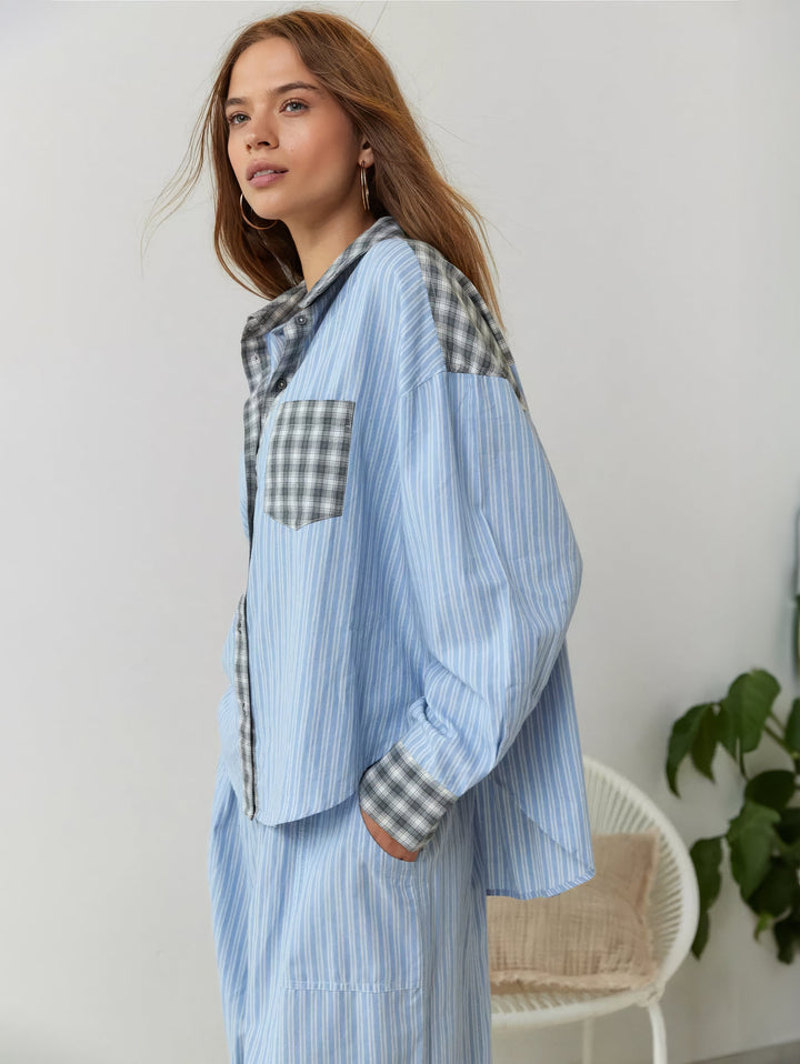 Lion Style | Women’s Soft Plaid Pajama Set