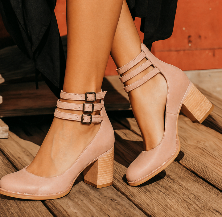 Lion Style | Women’s Triple Strap Heels