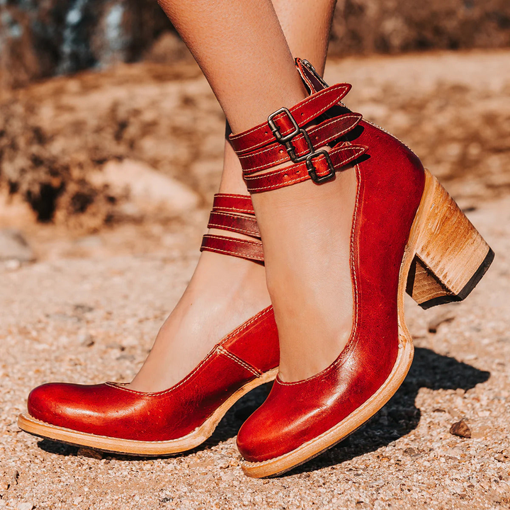 Lion Style | Women’s Triple Strap Heels