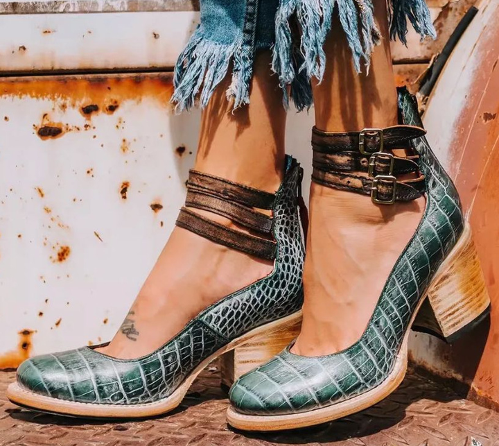 Lion Style | Women’s Triple Strap Heels