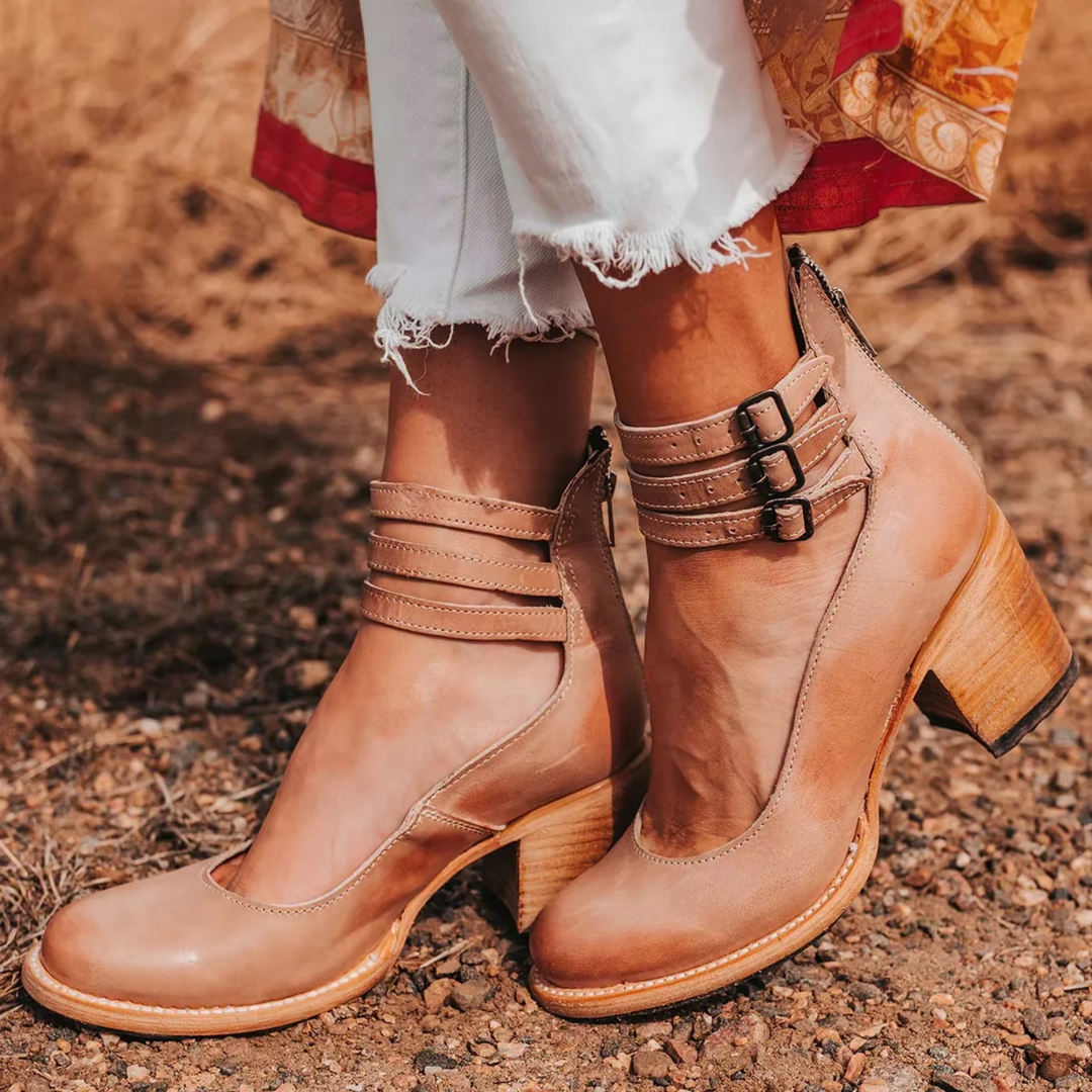 Lion Style | Women’s Triple Strap Heels