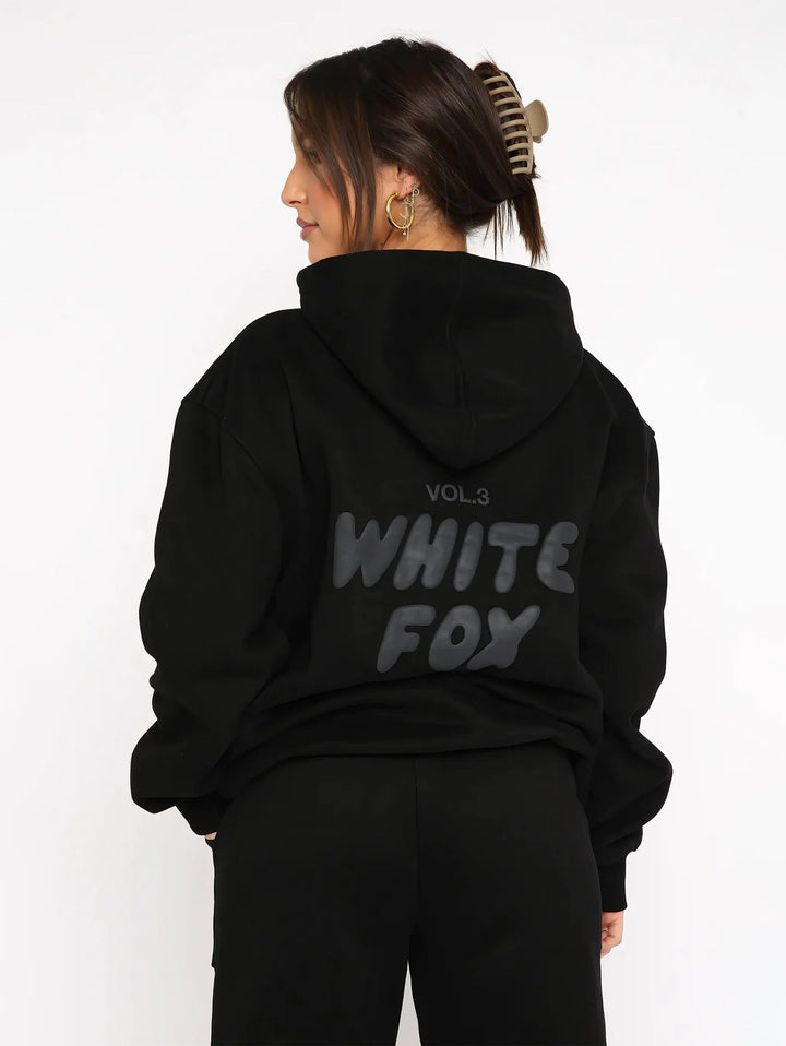 Lion Style | Women’s White Fox Hoodie Set
