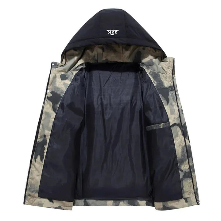 Logan Men’s Waterproof Hooded Puffer Jacket