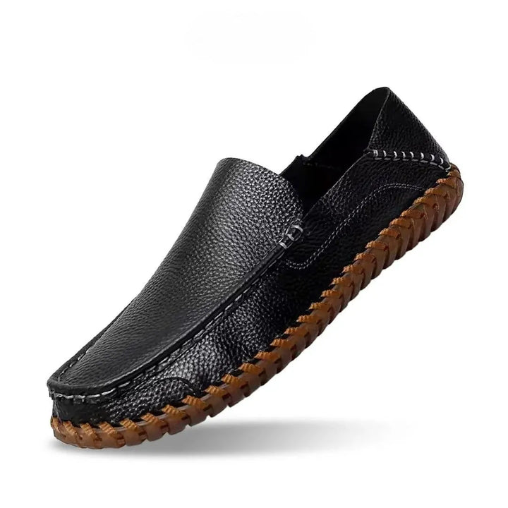 Logan Slip-On Leather Moccasins