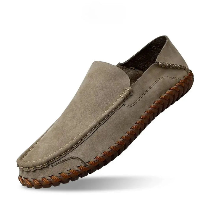 Logan Slip-On Leather Moccasins