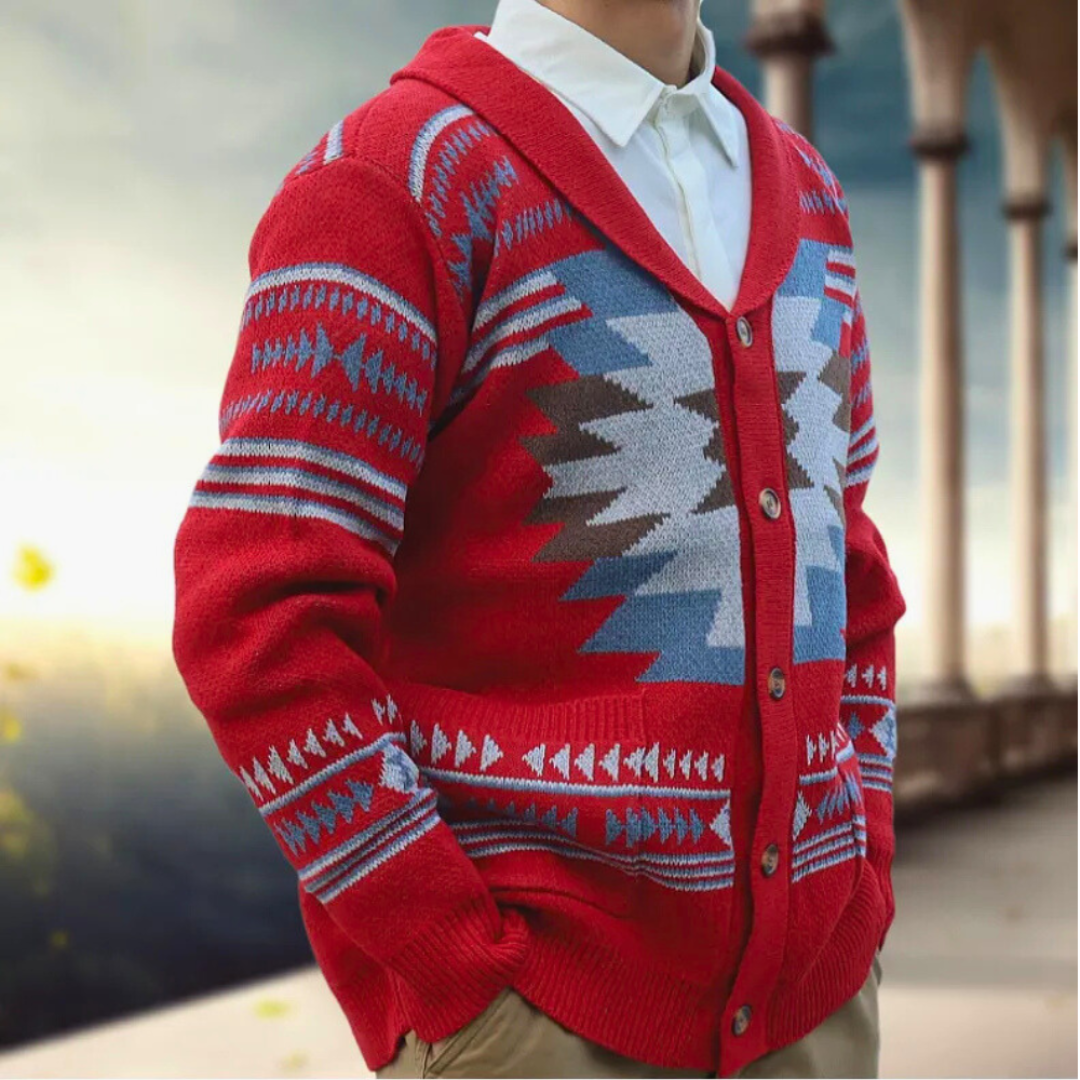 Magnus Jacquard Cardigan 2