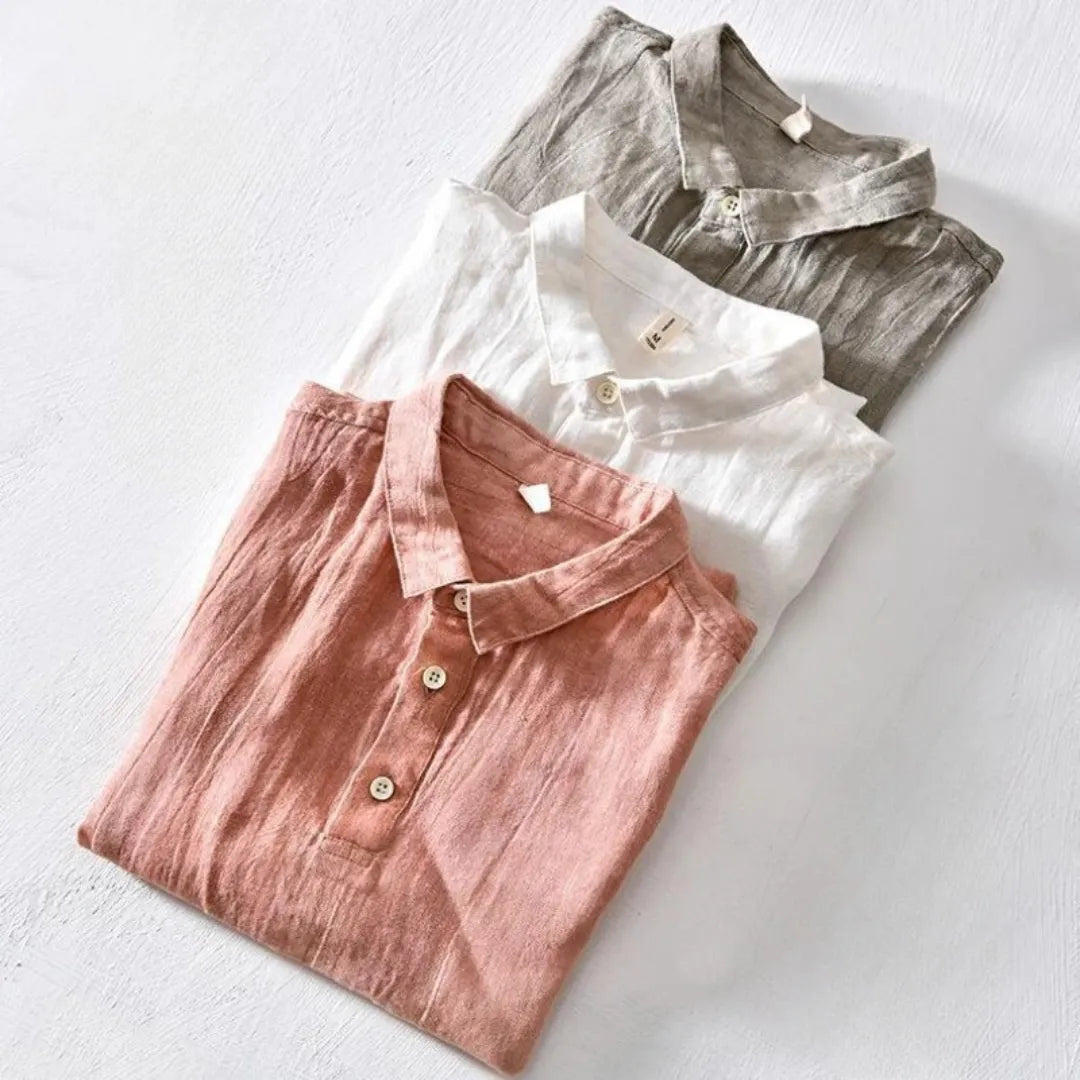 Marcello Breathable Casual Linen Shirt