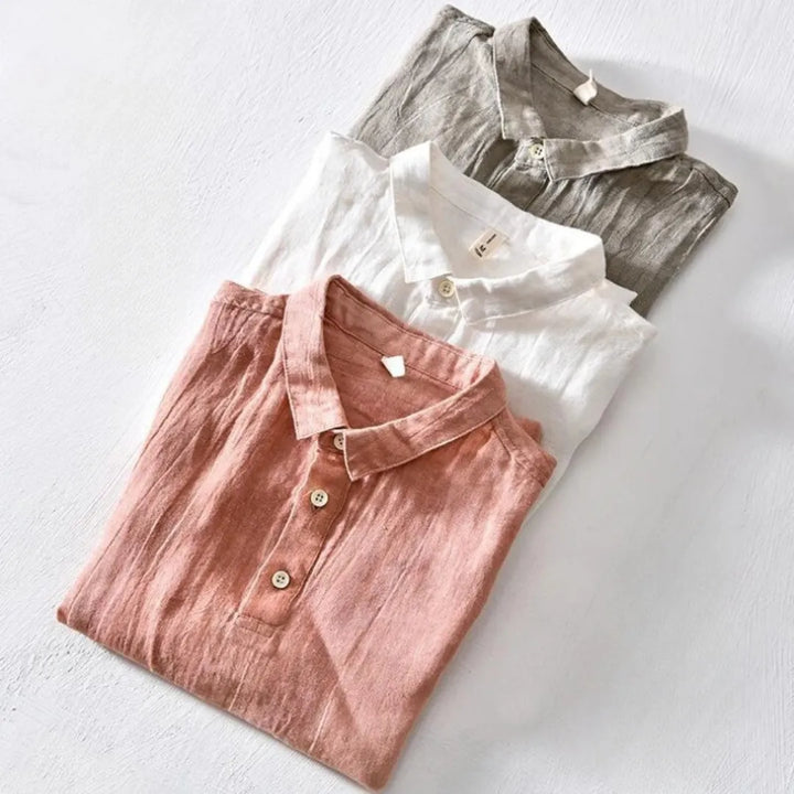 Marcello Breathable Casual Linen Shirt