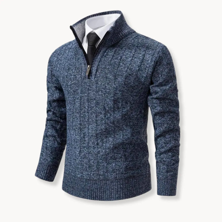 Marco Classic Quarter-Zip Sweater