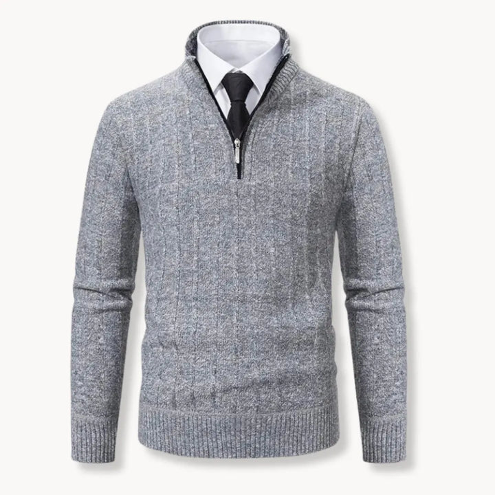 Marco Classic Quarter-Zip Sweater