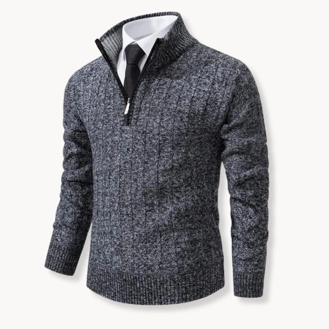 Marco Classic Quarter-Zip Sweater