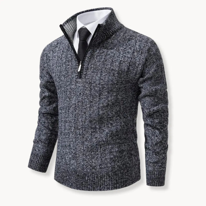 Marco Classic Quarter-Zip Sweater