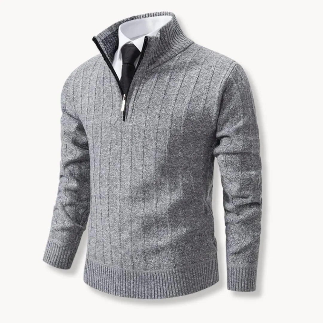 Marco Classic Quarter-Zip Sweater