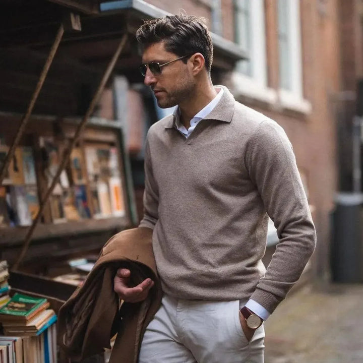 Marco V-Neck Polo Shirt