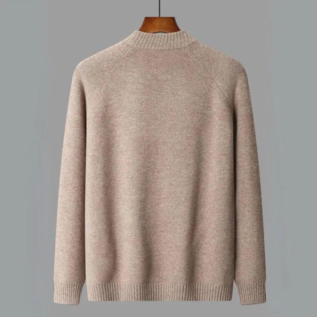 Mason Wool Zip-Up Sweater